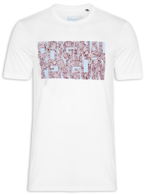 Camiseta Masculina Original Estampada – Off White