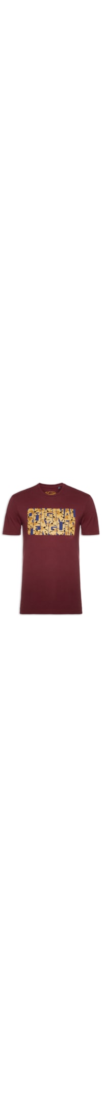 Camiseta Masculina Original Estampada - Vinho