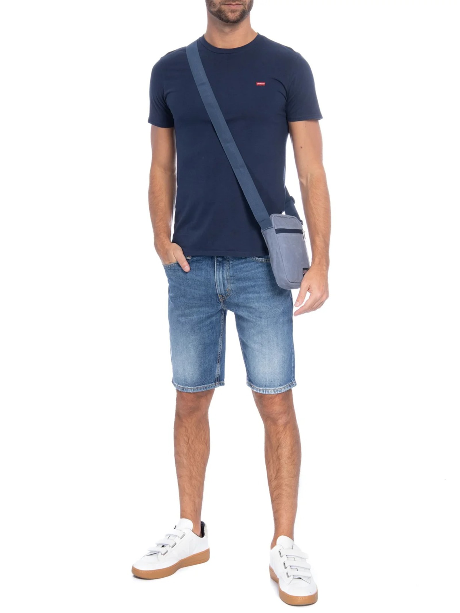 Camiseta Masculina Original HM Tee Azul Levi's