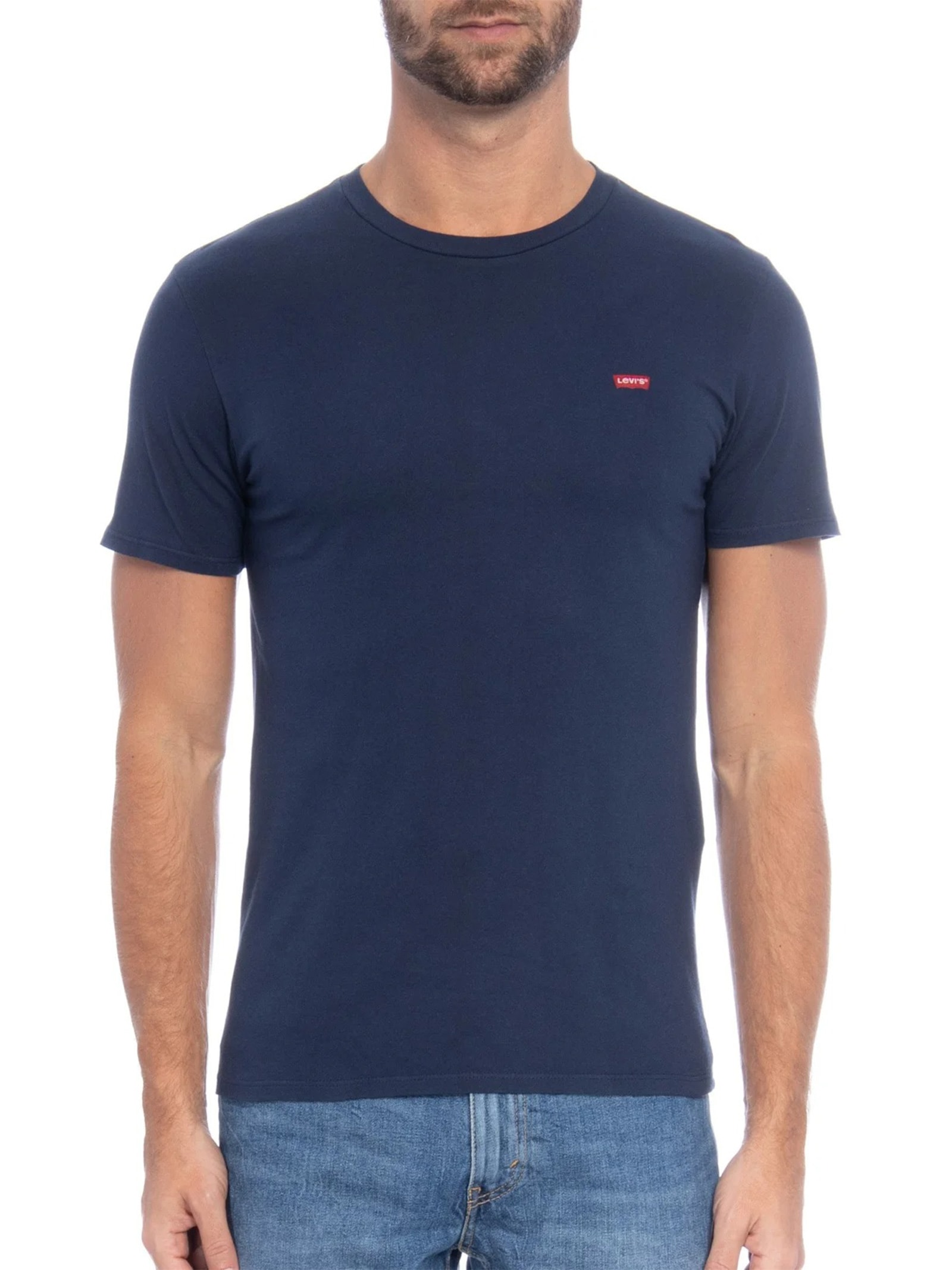 Camiseta Masculina Original HM Tee Azul Levi's