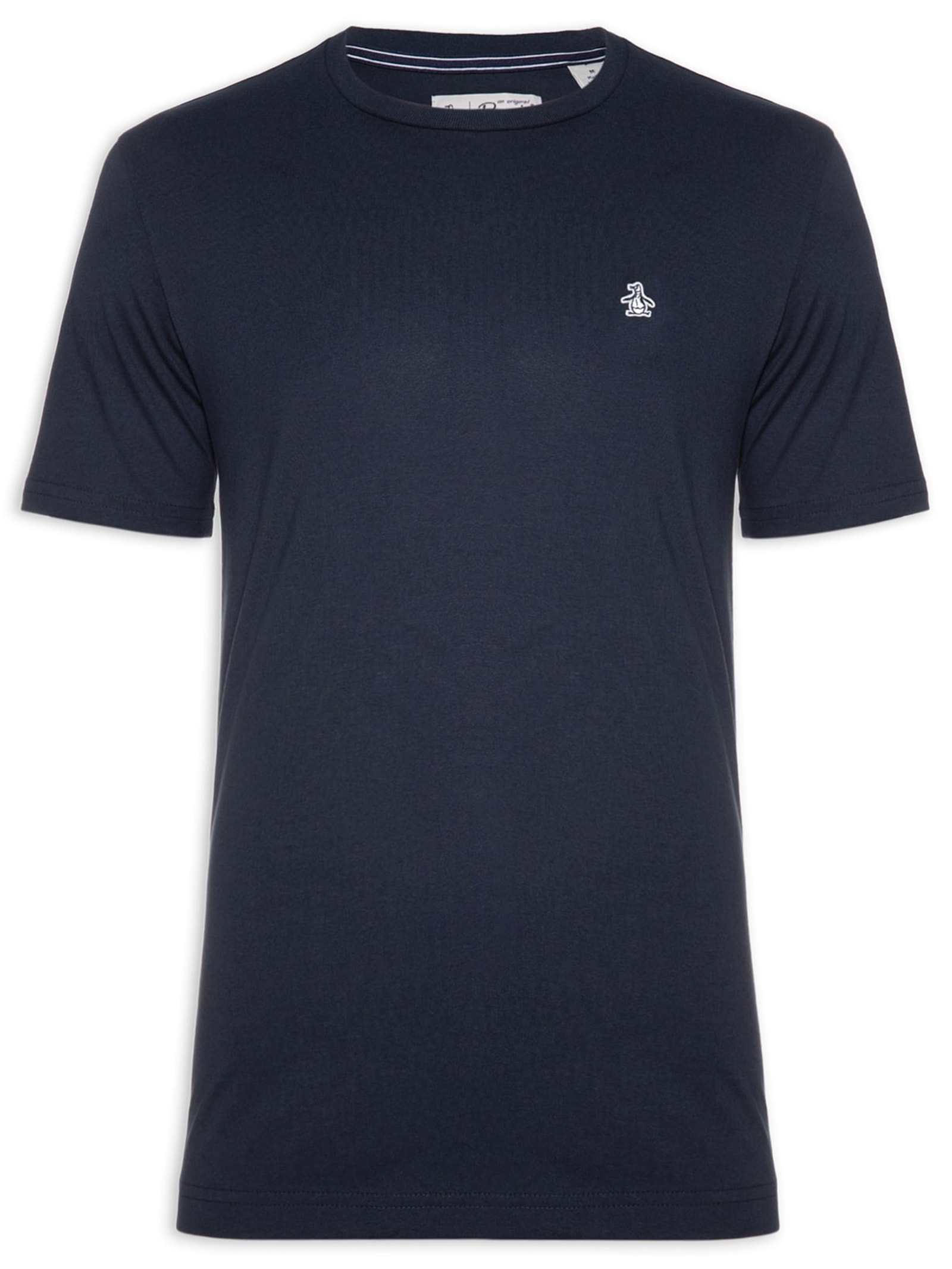 Camiseta Masculina Original Lisa Azul Original Penguin