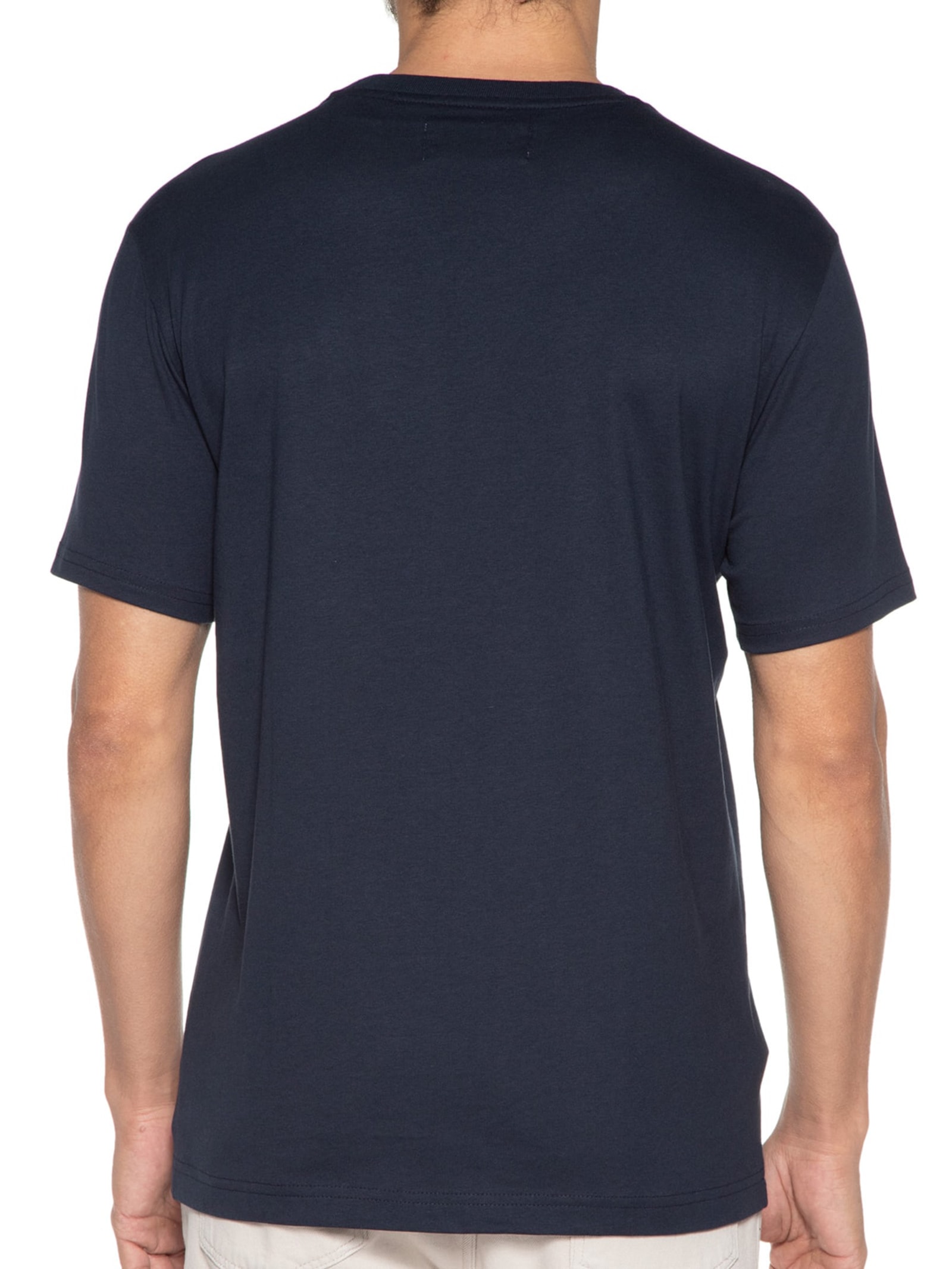 Camiseta Masculina Original Lisa Azul Original Penguin