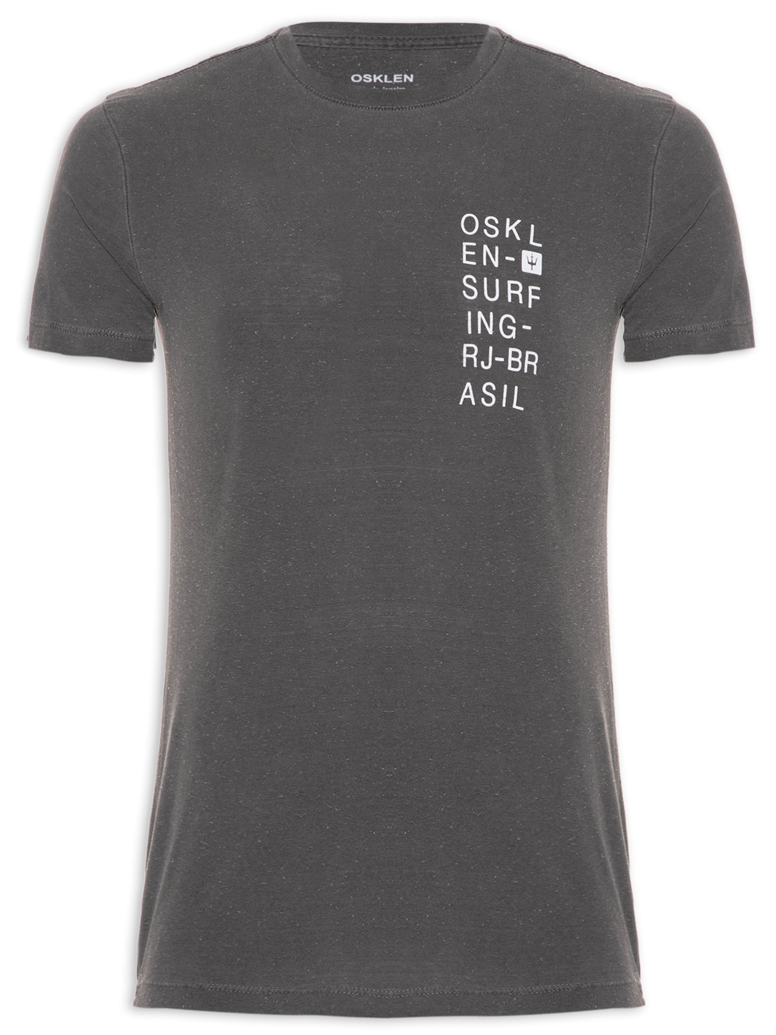 Camiseta Masculina Osklensurfing Rj Cinza Osklen