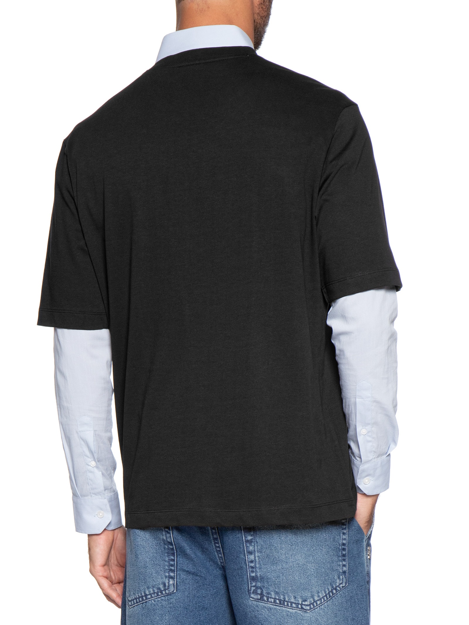 Camiseta Masculina Over Piemonte Preto Fila