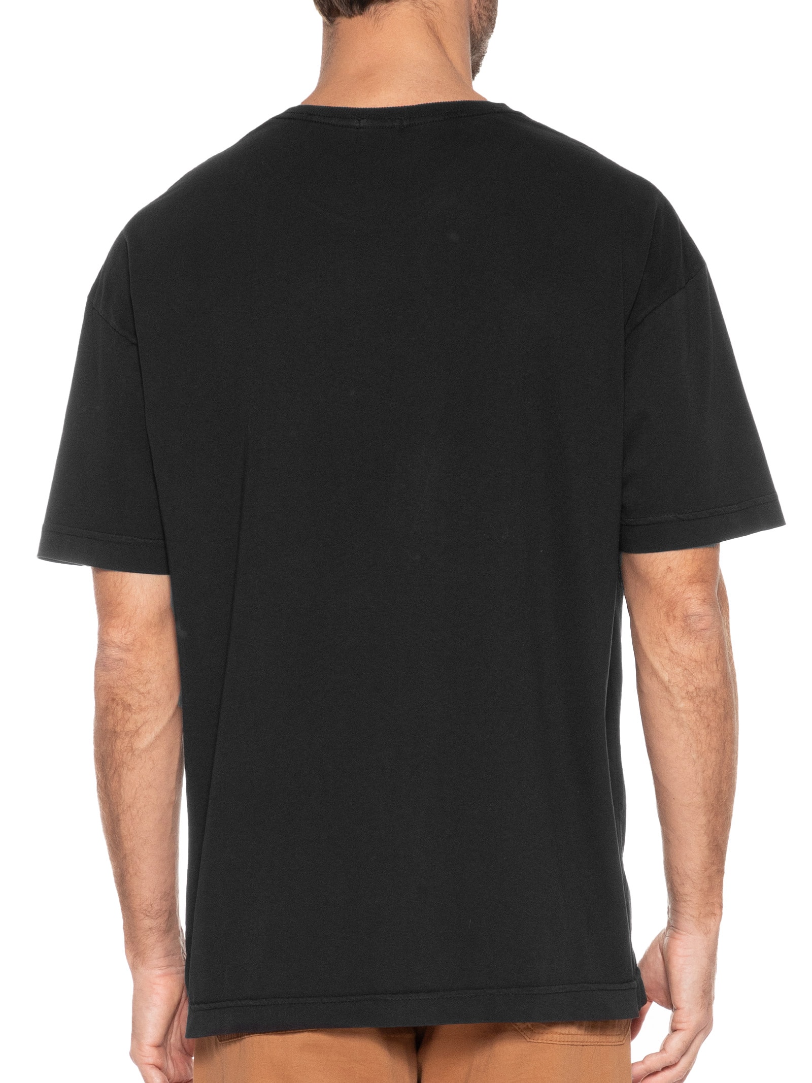Camiseta Masculina Over Sized Preto Basiq Men