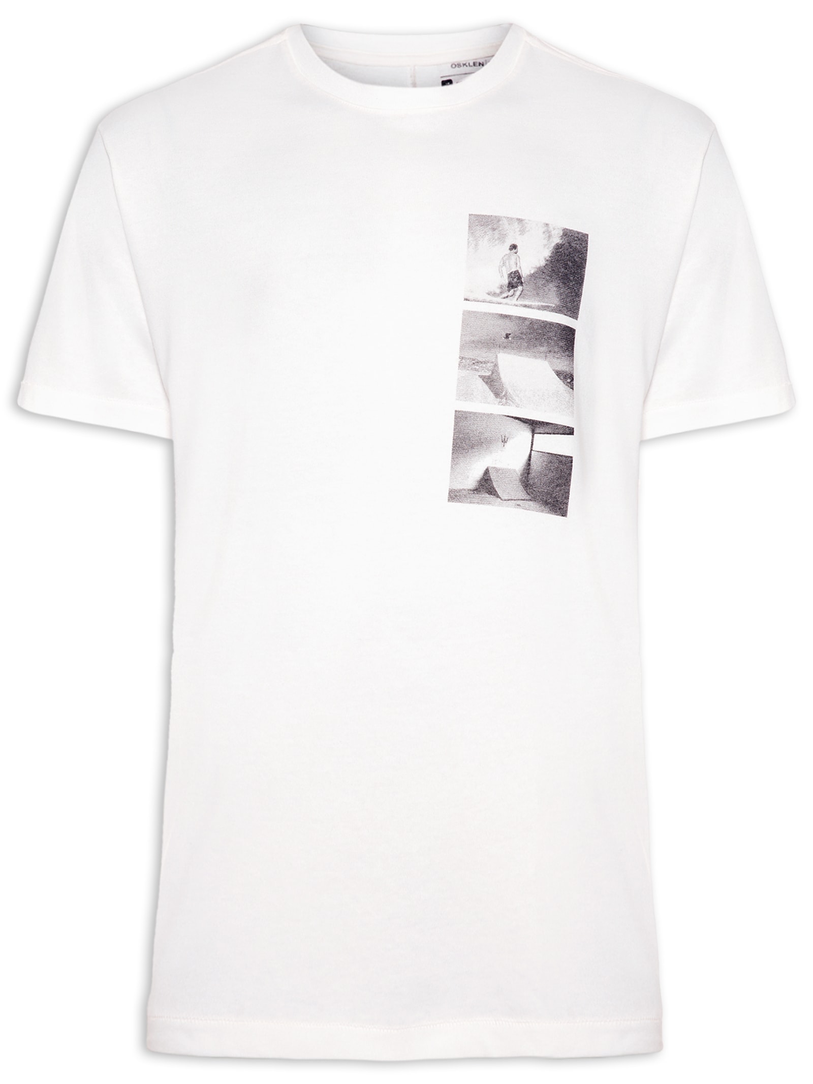 Camiseta Masculina Over Skate Off White Osklen