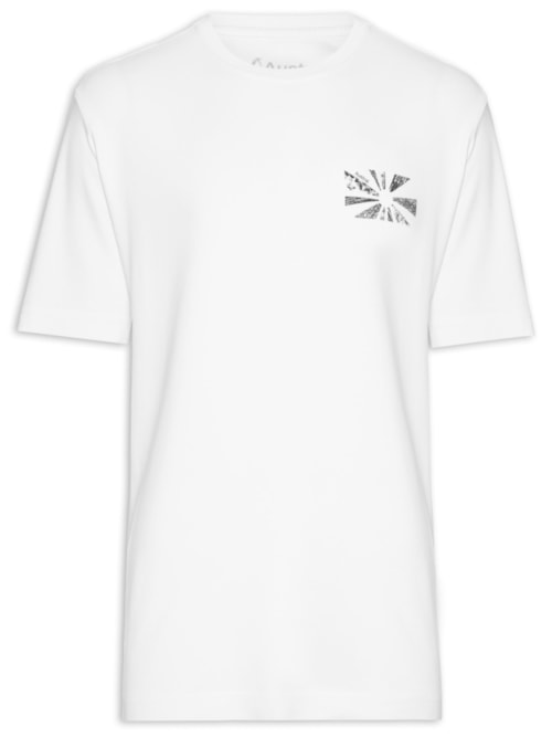 Camiseta Masculina Oversized Canopy – Branco