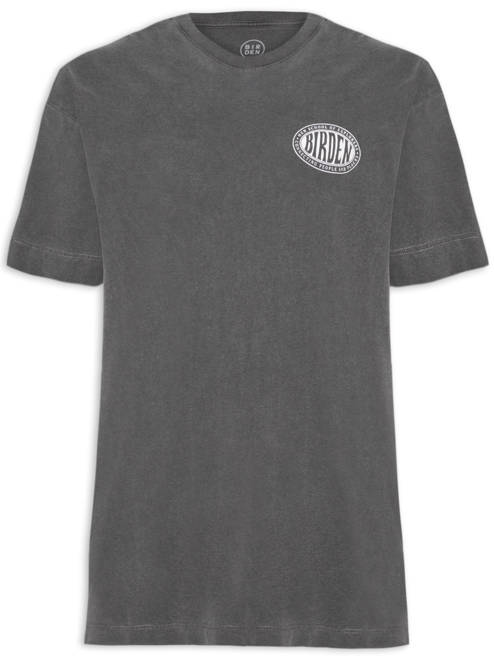 Camiseta Masculina Oversized Core Storm - Birden - Cinza