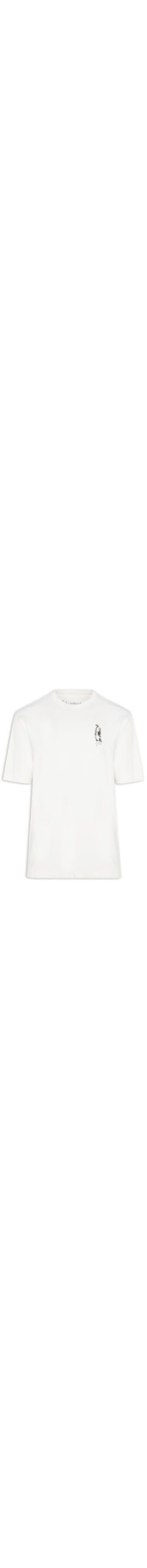 Camiseta Masculina Oversized Estampa Cluster - Branco
