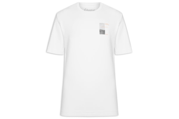 Camiseta Masculina Oversized Estampa Legend II - Branco