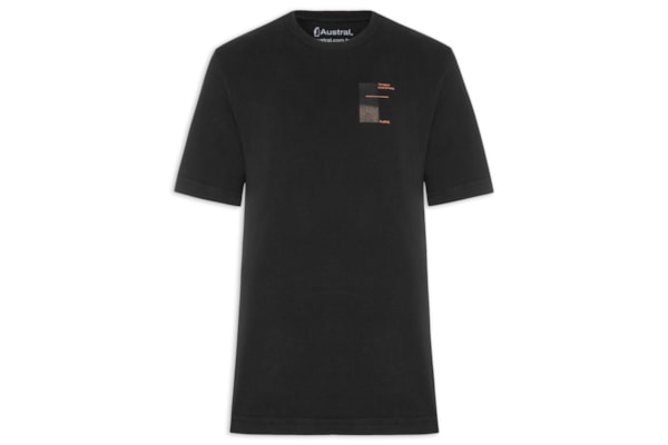 Camiseta Masculina Oversized Estampa Legend II - Preto