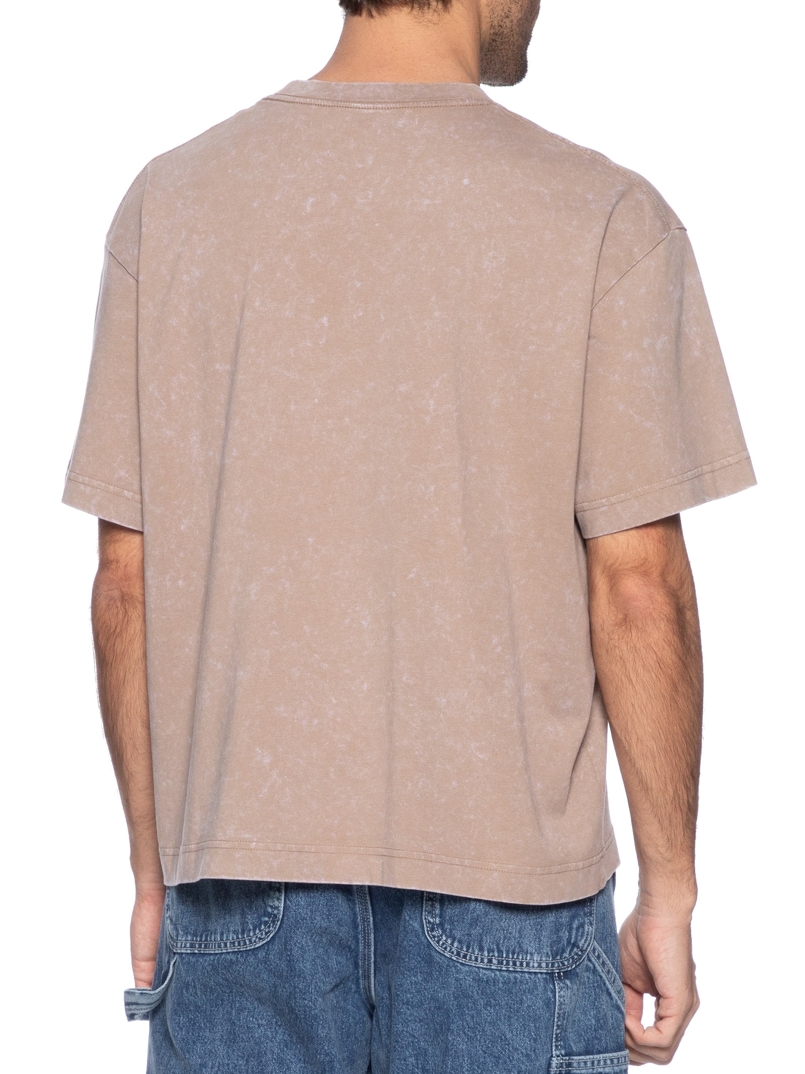 Camiseta Masculina Oversized Fit Bege Jack & Jones