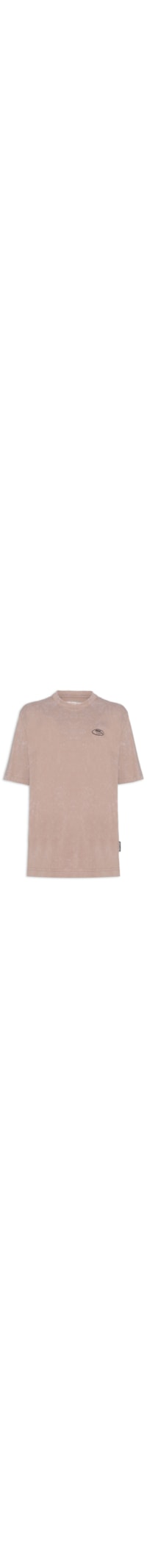 Camiseta Masculina Oversized Fit - Bege