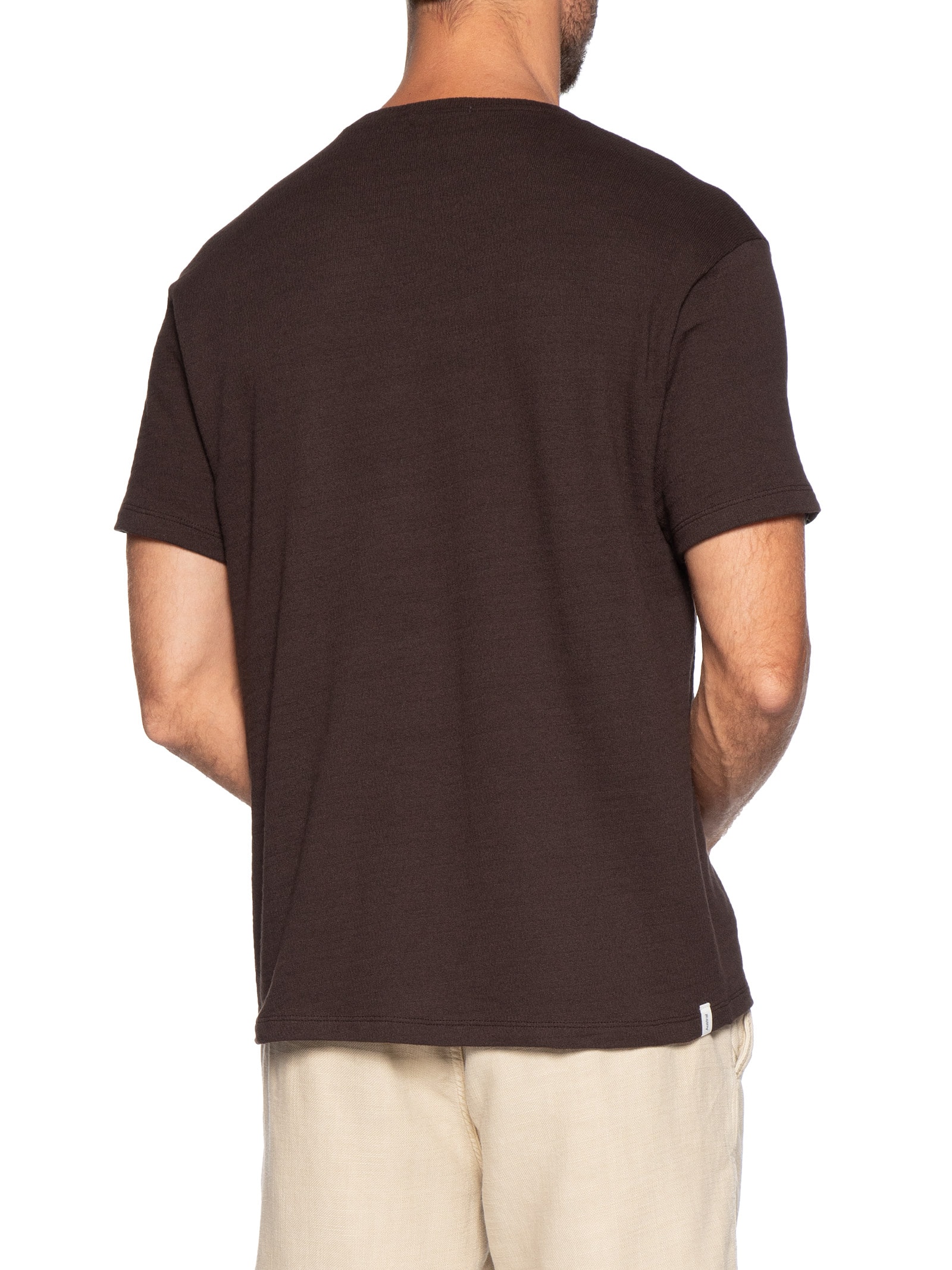 Camiseta Masculina Oversized Fuji Marrom Austral