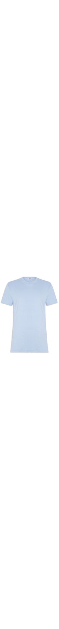 Camiseta Masculina Oversized Gola Redonda - Azul