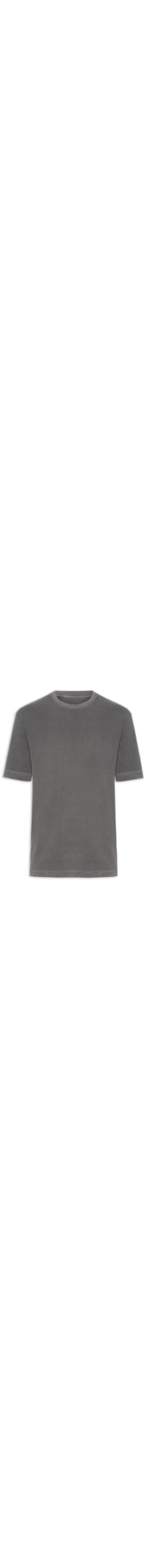 Camiseta Masculina Oversized Heavy Stone - Cinza