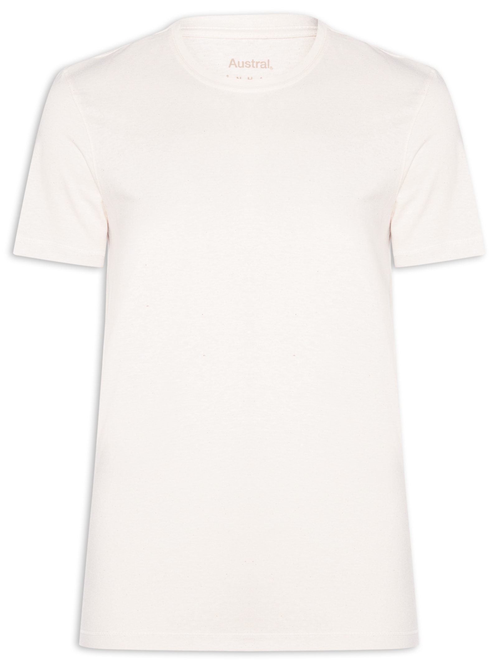 Camiseta Masculina Oversized Hemp Sumatra Branco Austral