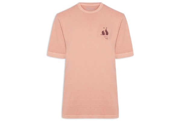 Camiseta Masculina Oversized Pottery - Laranja