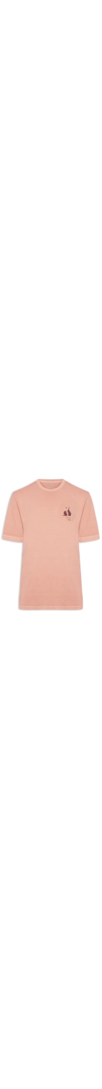 Camiseta Masculina Oversized Pottery - Laranja