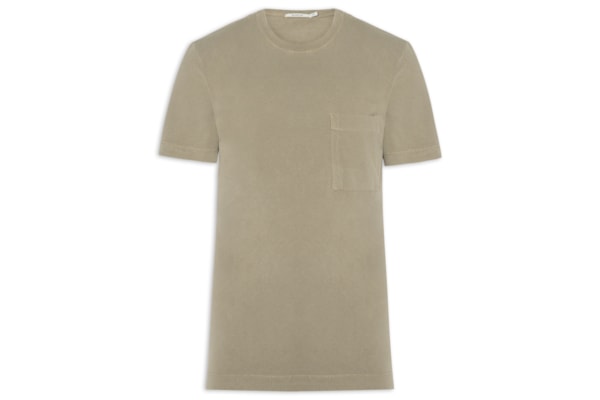 Camiseta Masculina Oversized Pralong - Bege