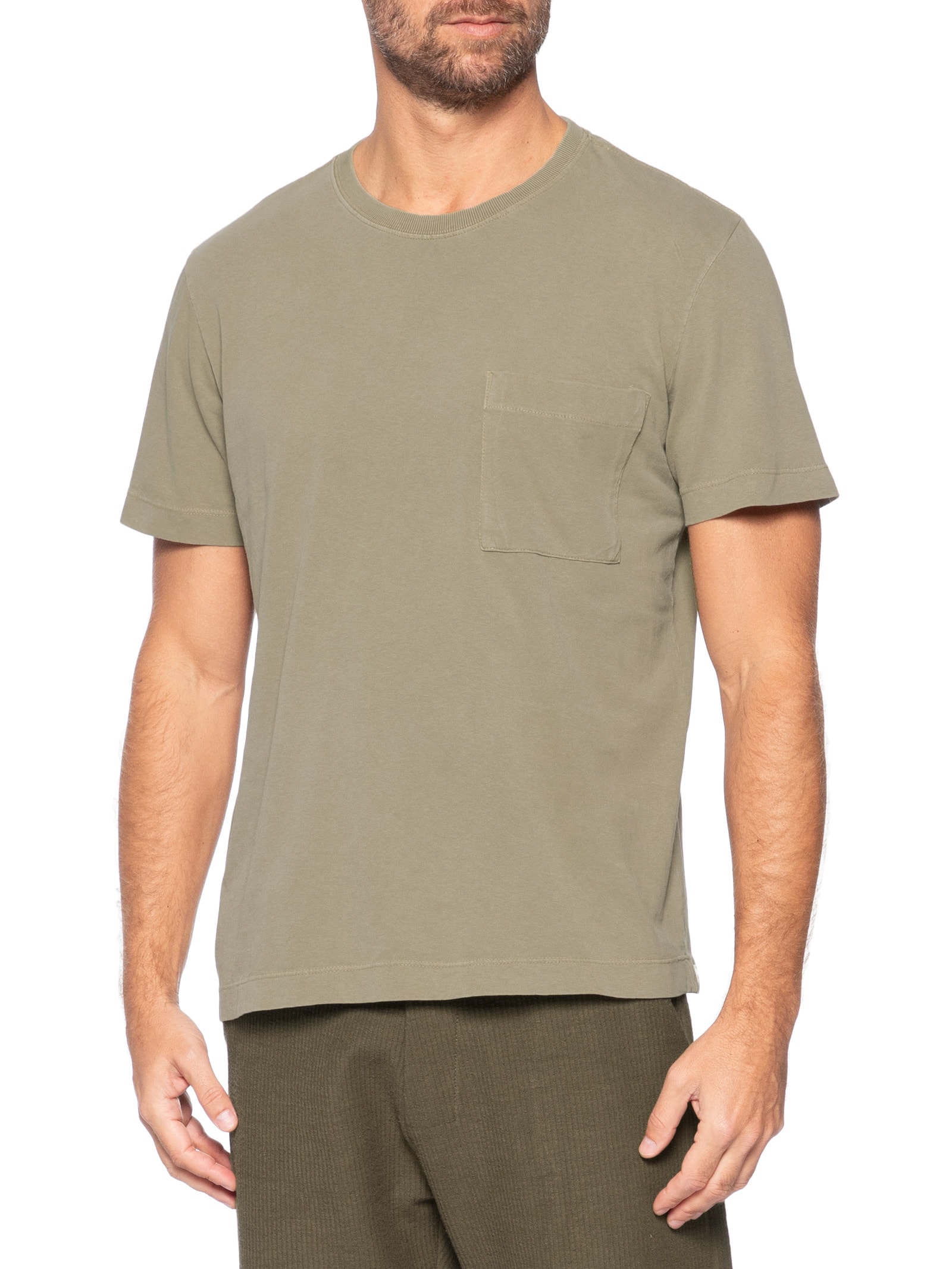 Camiseta Masculina Oversized Pralong Bege Austral