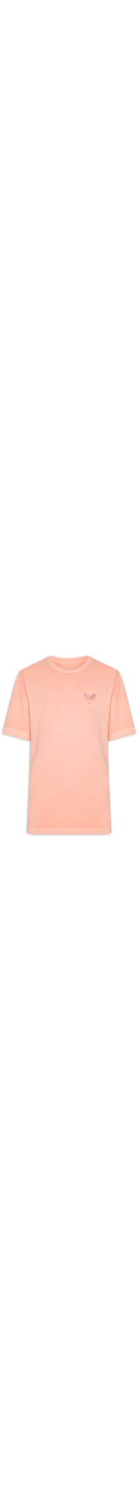 Camiseta Masculina Oversized Ruber - Laranja