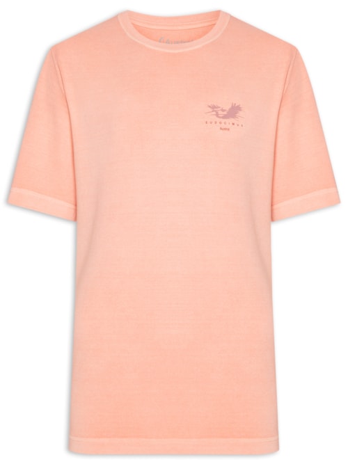 Camiseta Masculina Oversized Ruber – Laranja