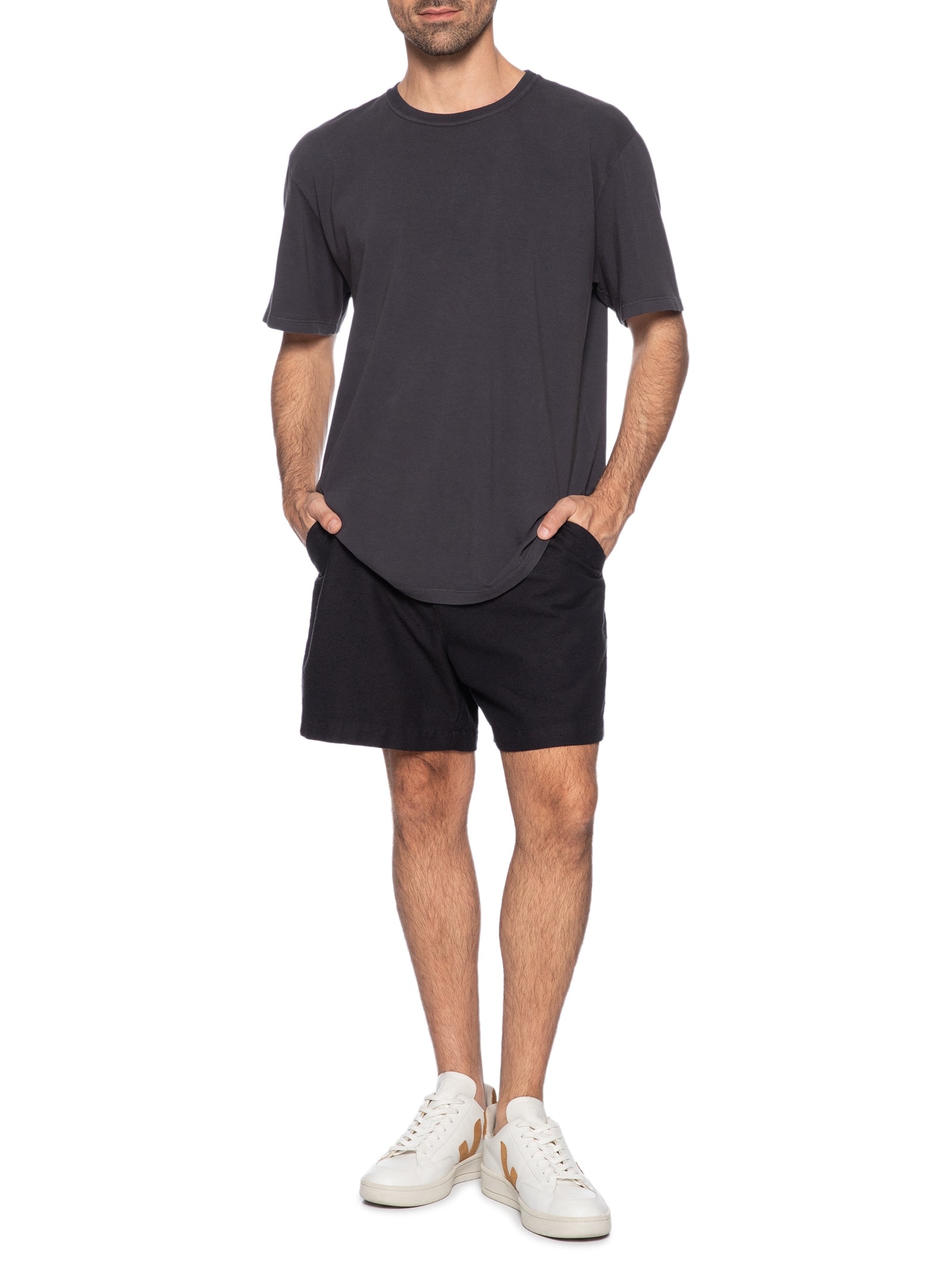 Camiseta Masculina Oversized Rugby Preto Austral