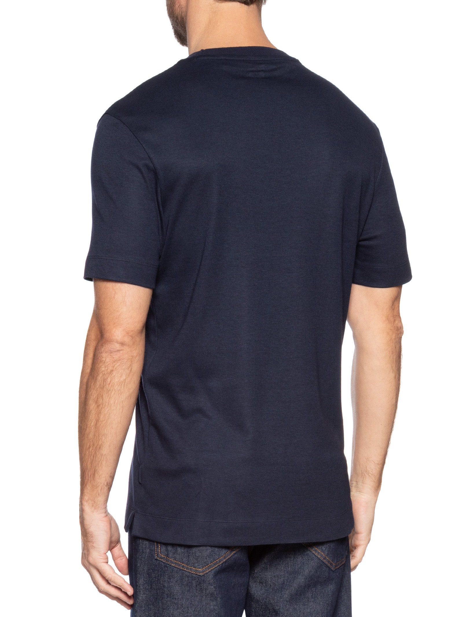 Camiseta Masculina P-Thompson 52 Azul Boss