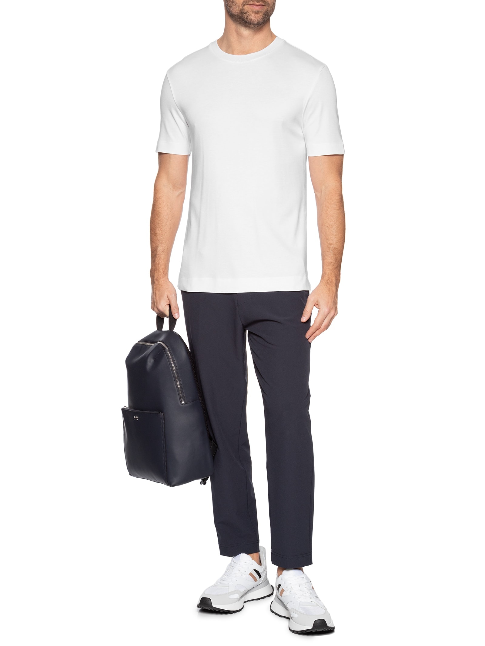 Camiseta Masculina P-Thompson 52 Branco Boss