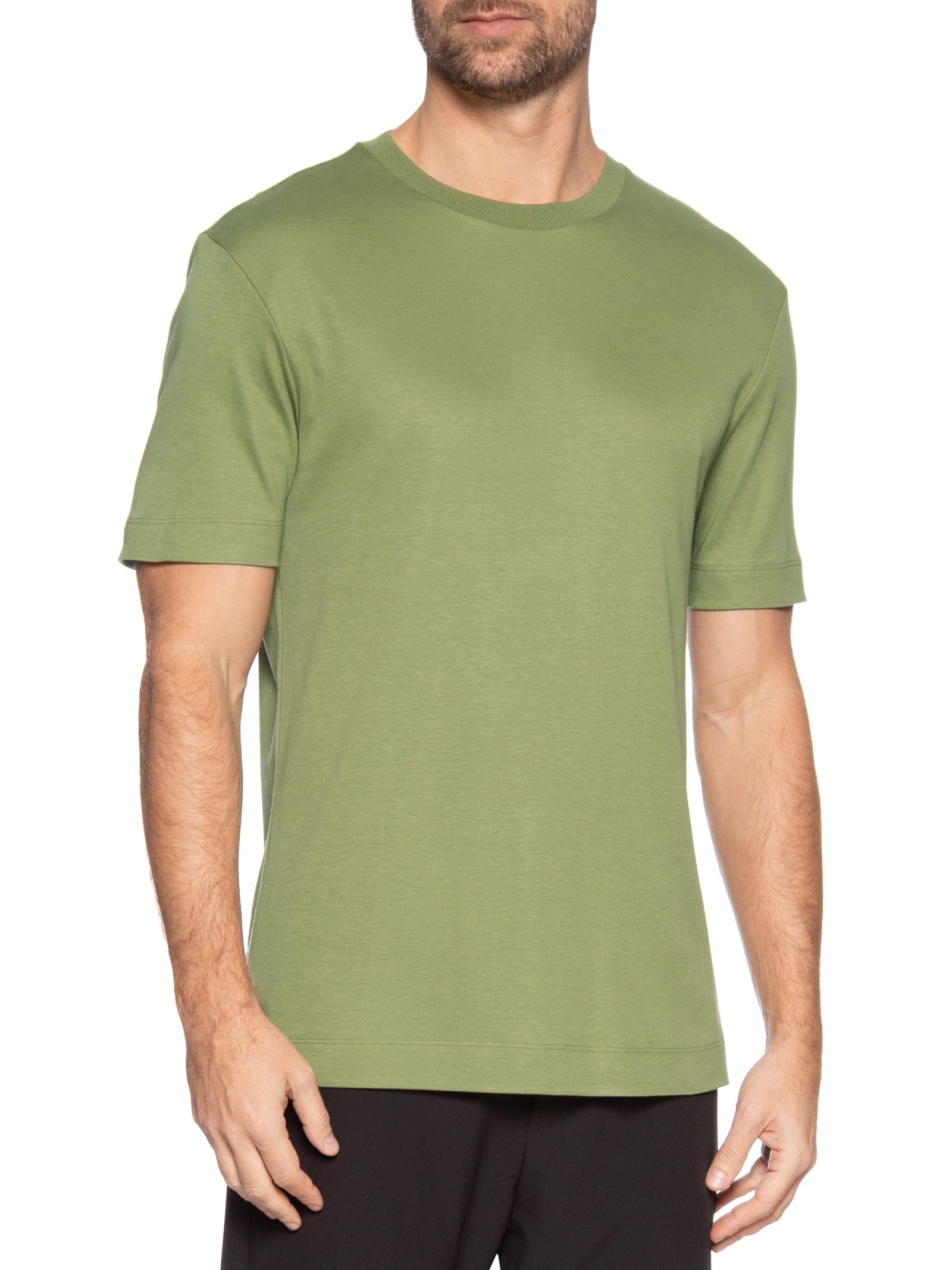 Camiseta Masculina P-Thompson 52 Verde Boss