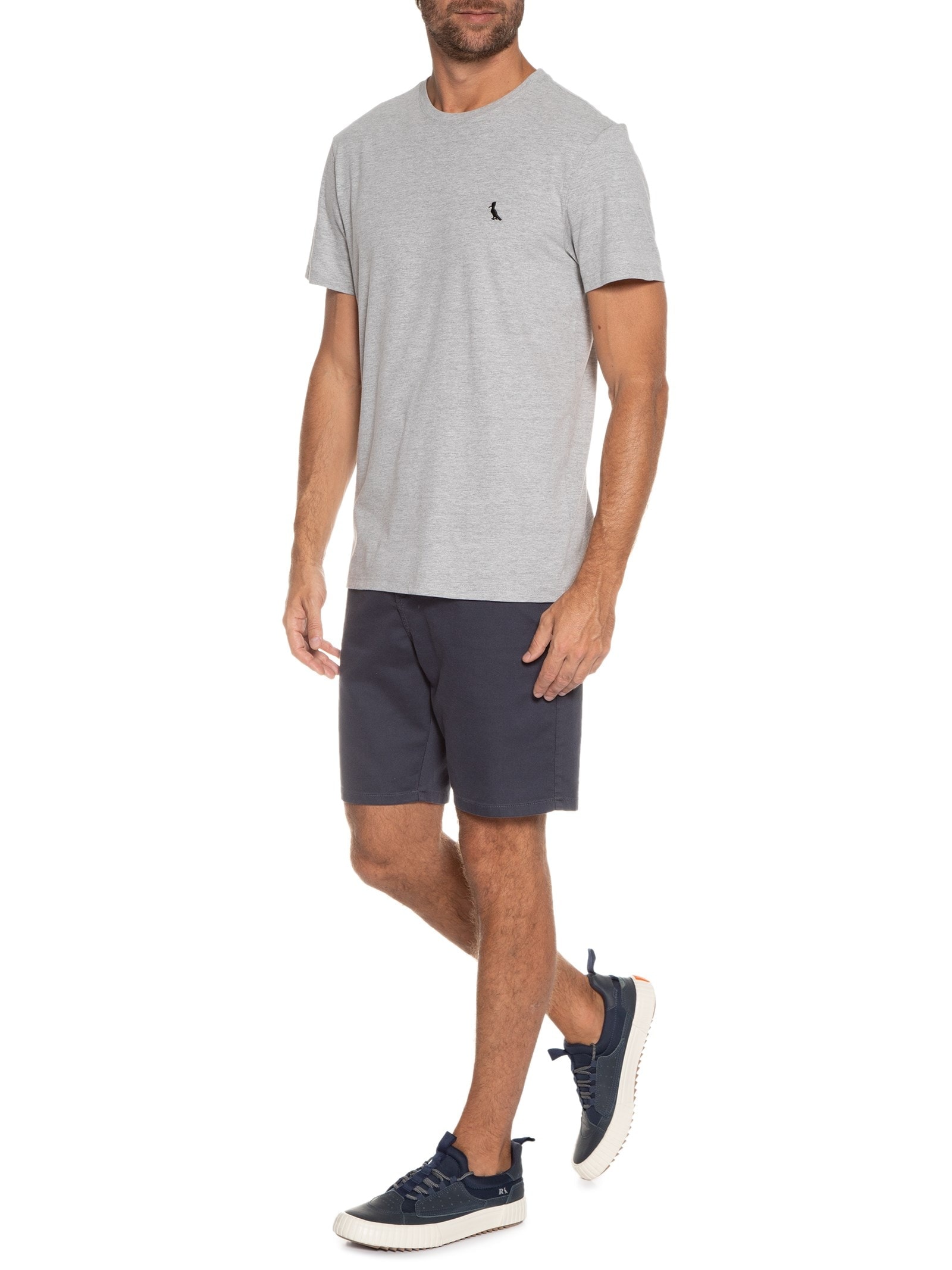 Camiseta Masculina Paris Cinza Reserva