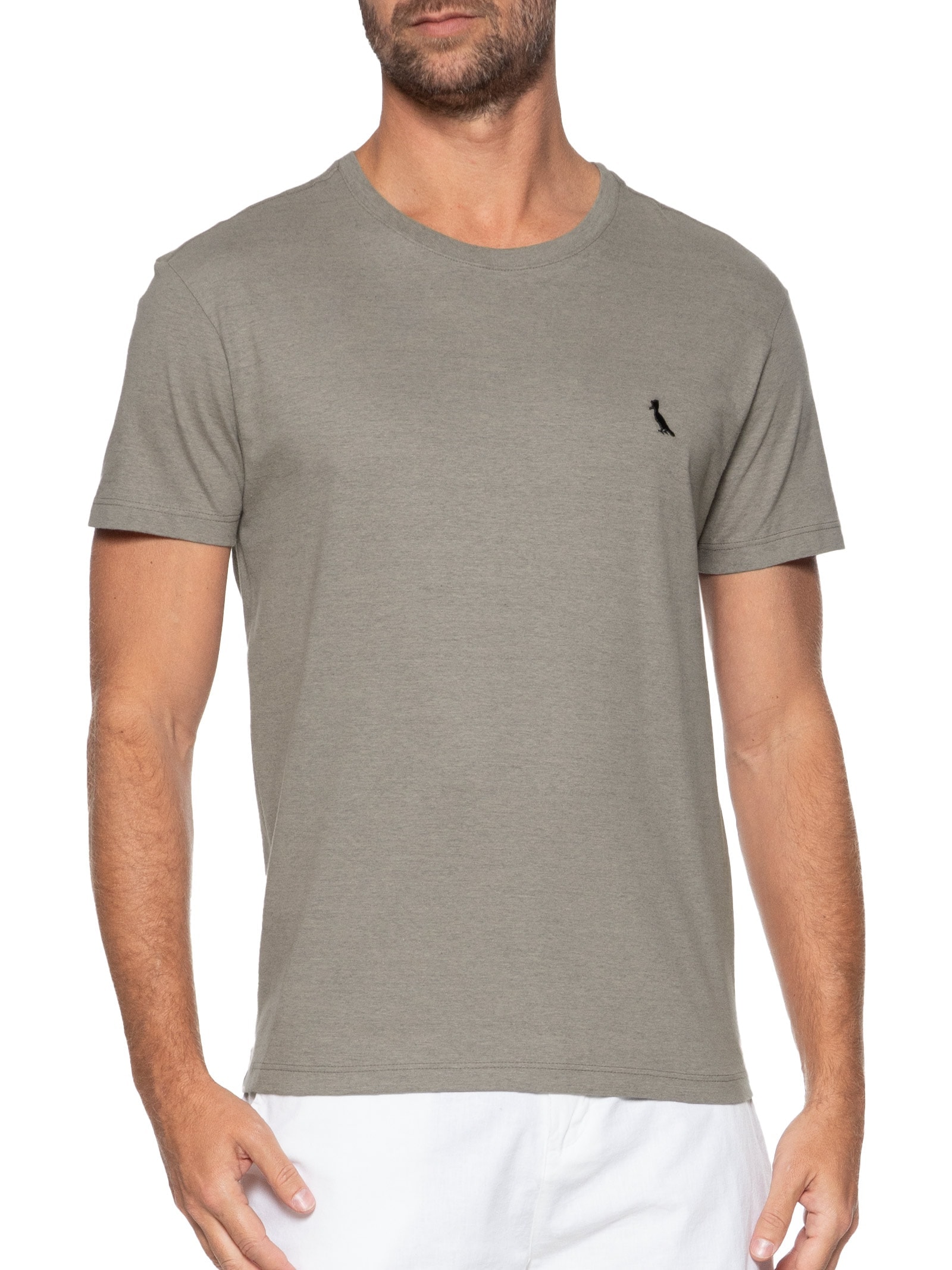 Camiseta Masculina Paris Cinza Reserva