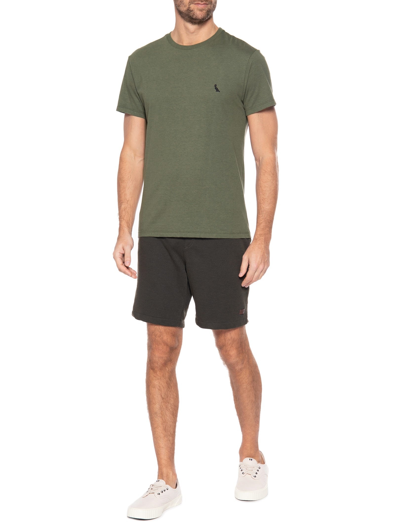 Camiseta Masculina Paris Verde Reserva