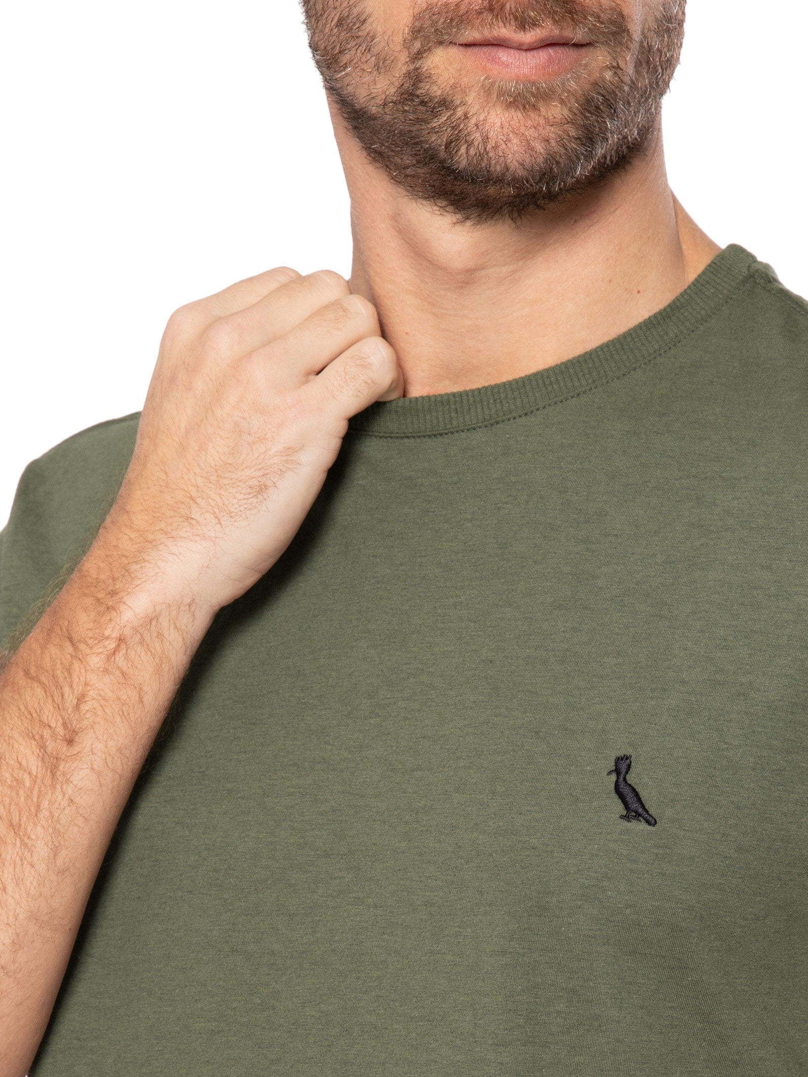 Camiseta Masculina Paris Verde Reserva