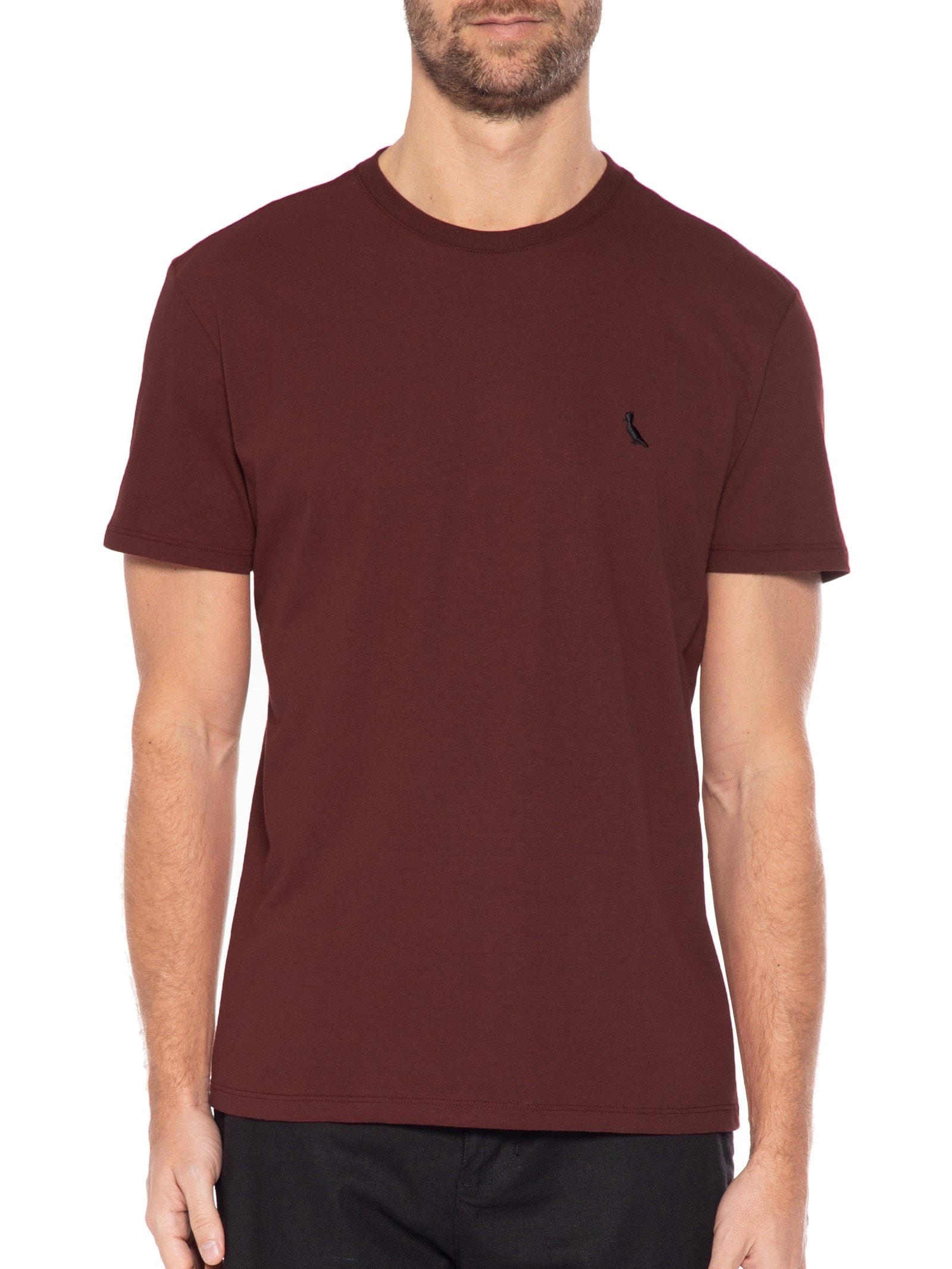 Camiseta Masculina Paris Vinho Reserva