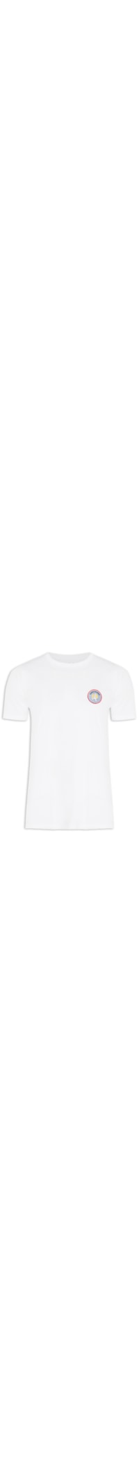 Camiseta Masculina Patch - Branco