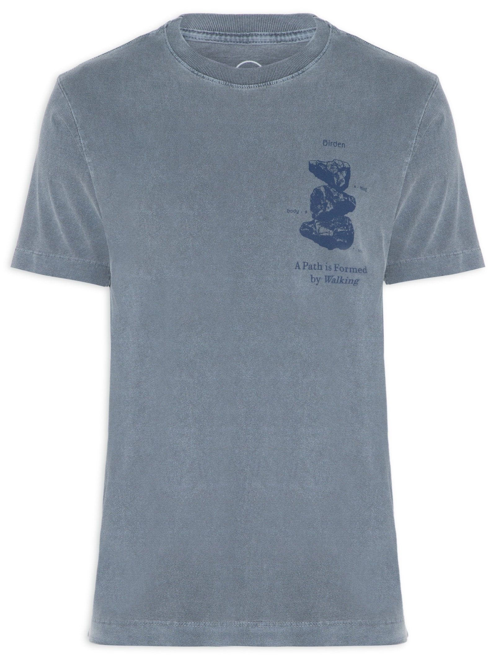 Camiseta Masculina Path Azul Birden