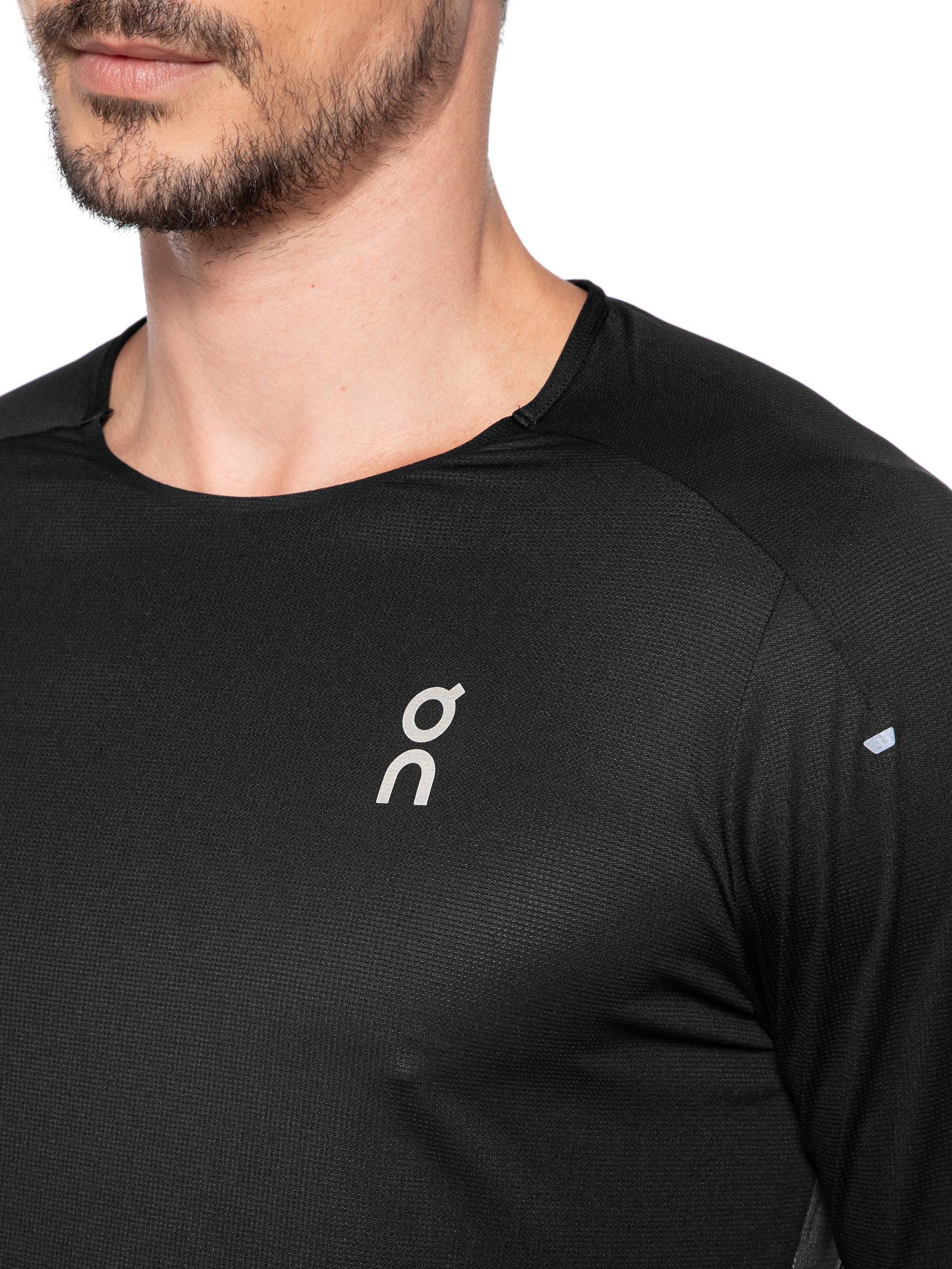 Camiseta Masculina Perfomance Long-T Preto On Running