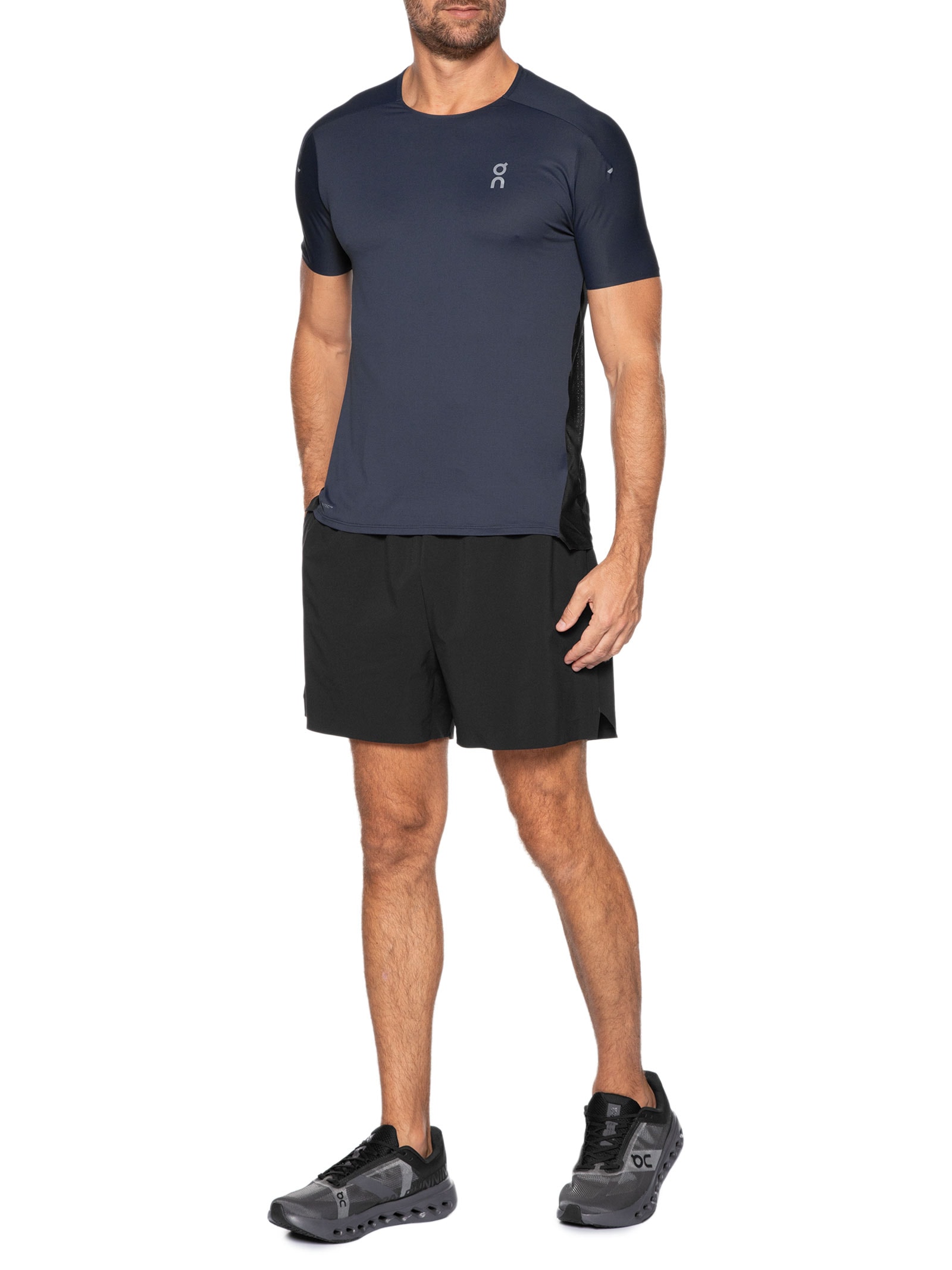 Camiseta Masculina Performance-T Azul On Running