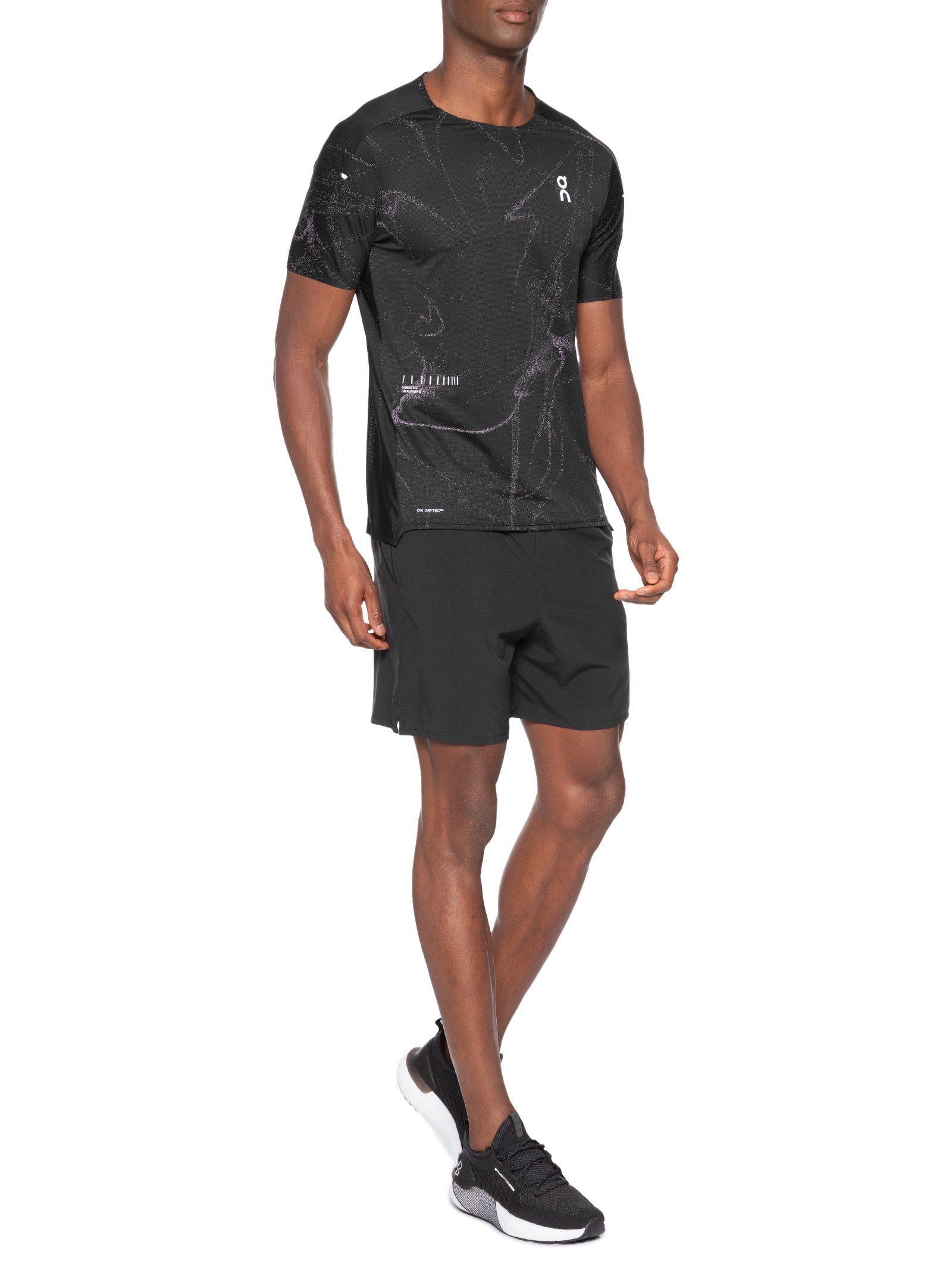 Camiseta Masculina Performance T-Lumos - Preto - On Running