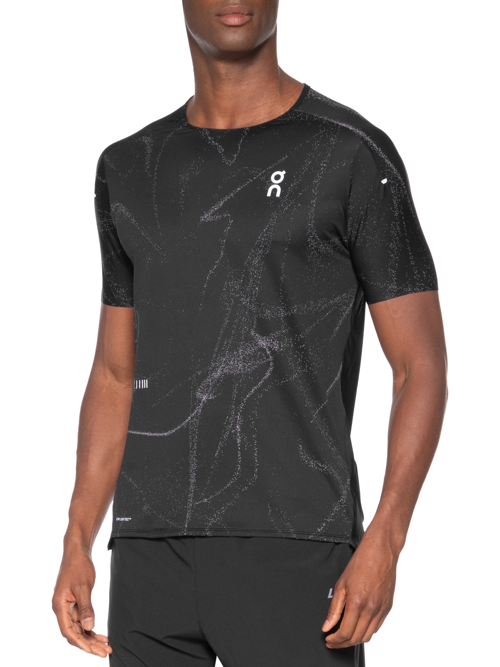 Camiseta Masculina Performance T-Lumos - Preto - On Running