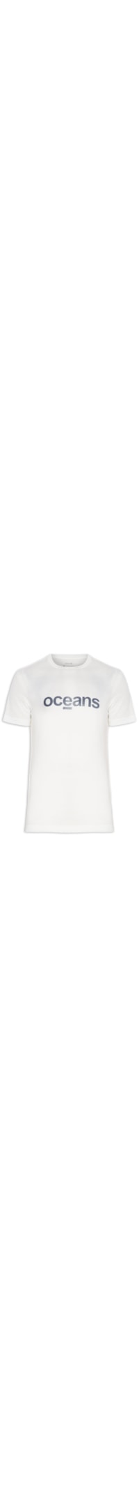 Camiseta Masculina Pet Oceans - Branco