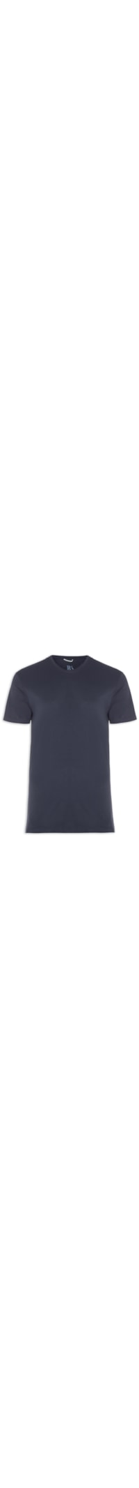 Camiseta Masculina Pf Pima Cores - Azul