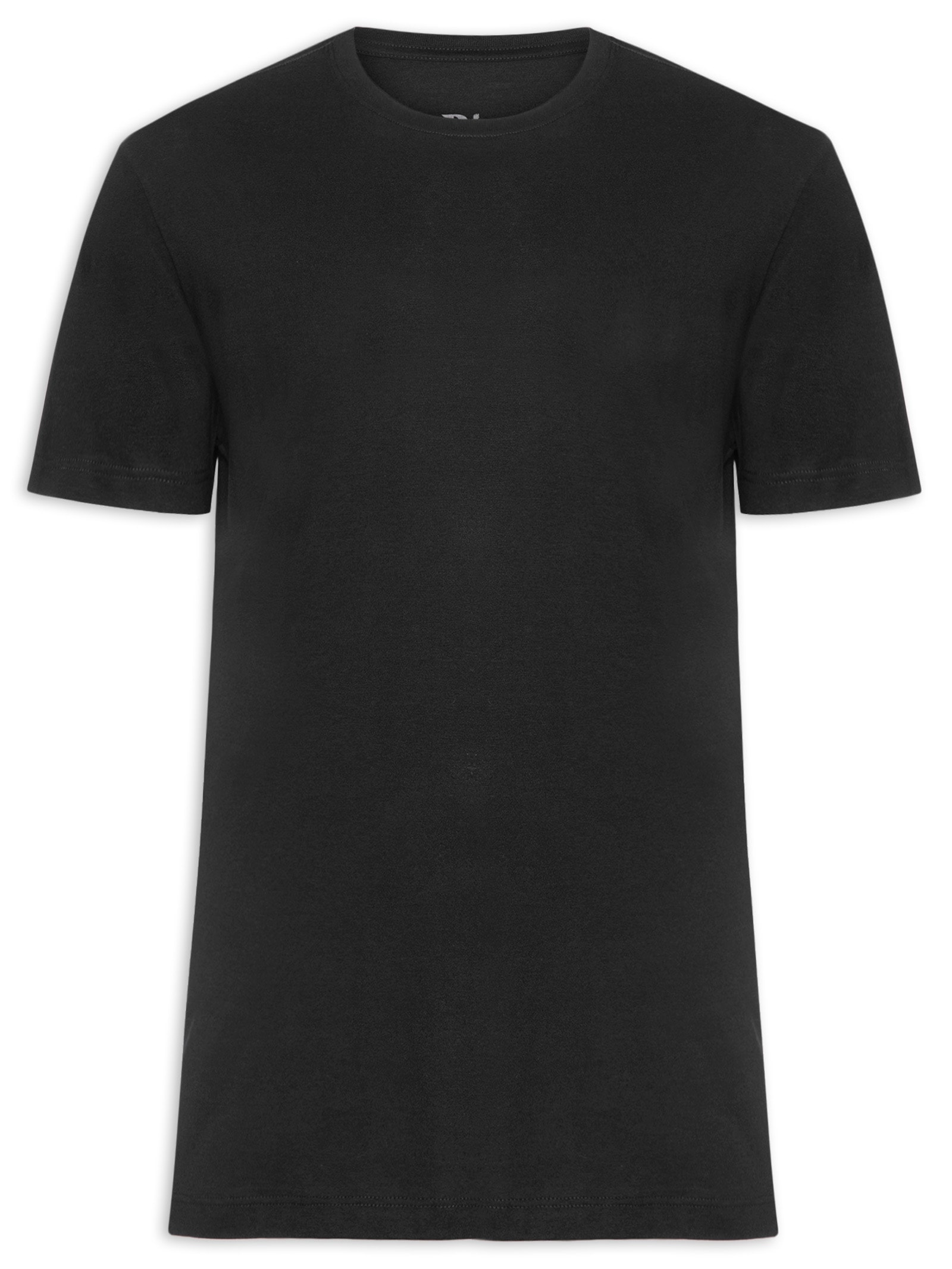 Camiseta Masculina PicaPau Algodão Peruano Preto Reserva