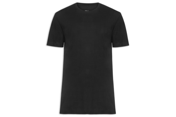 Camiseta Masculina PicaPau Algodão Peruano - Preto