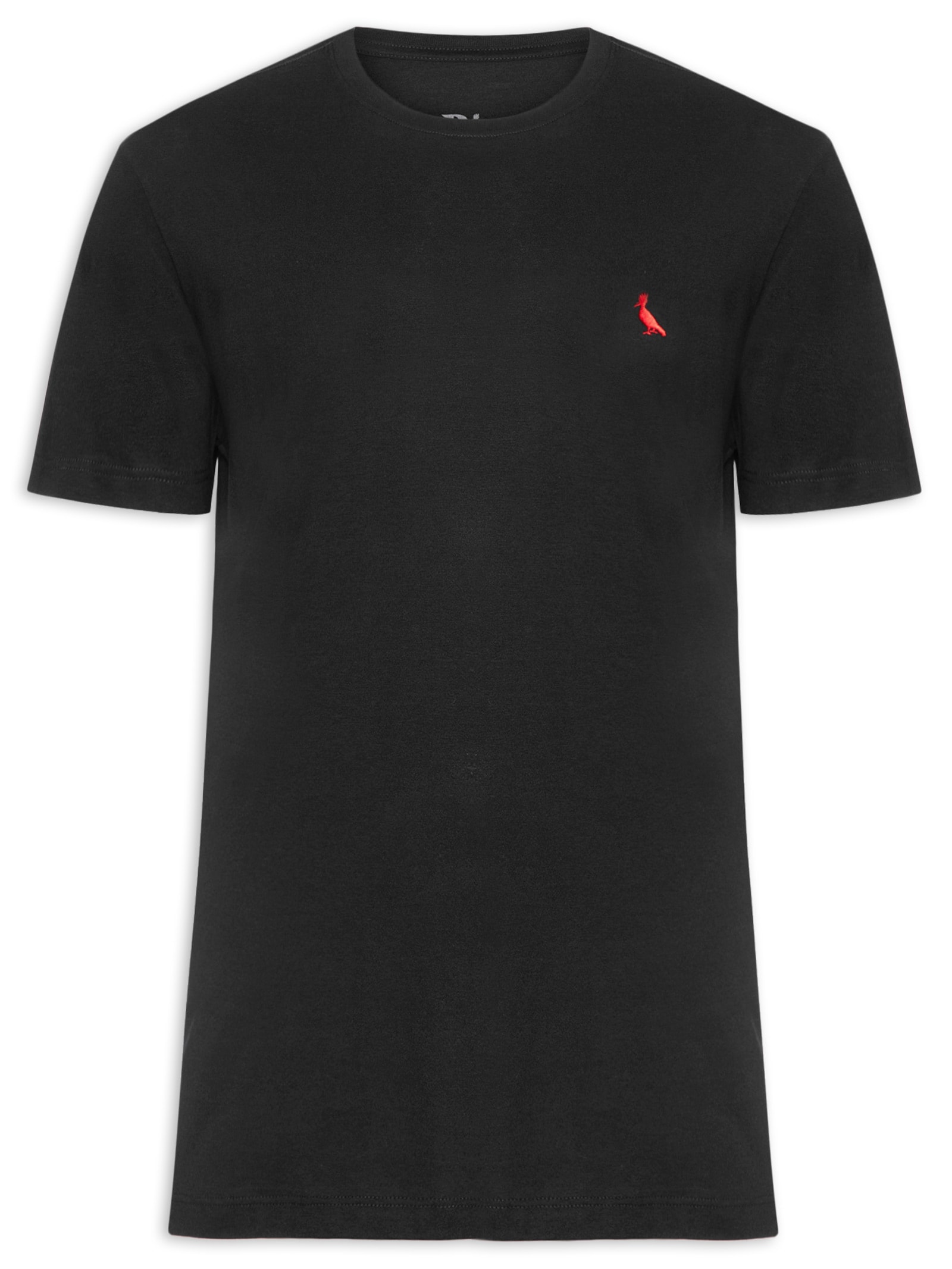 Camiseta Masculina PicaPau Algodão Peruano Preto Reserva