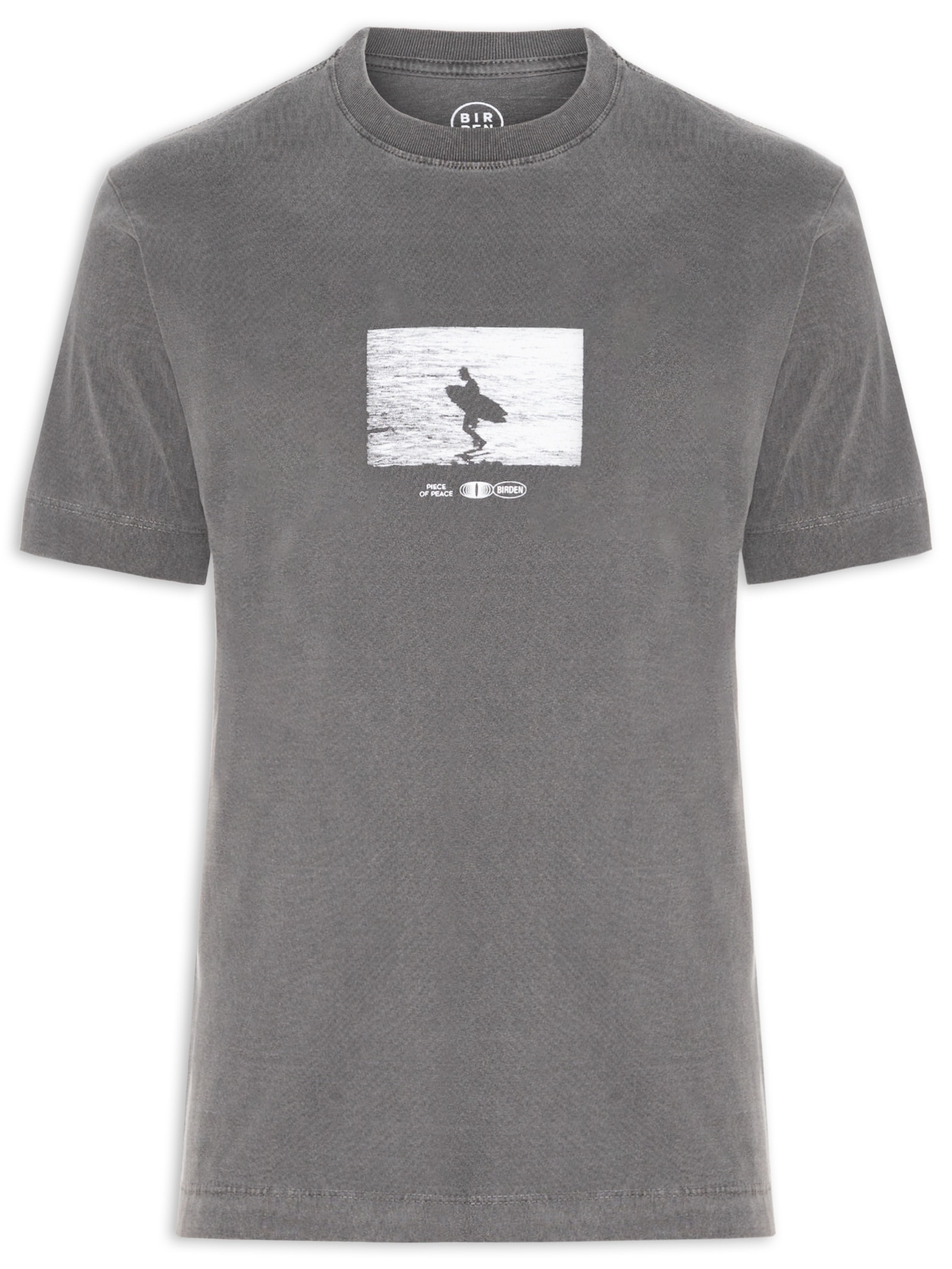 Camiseta Masculina Piece Of Peace Cinza Birden