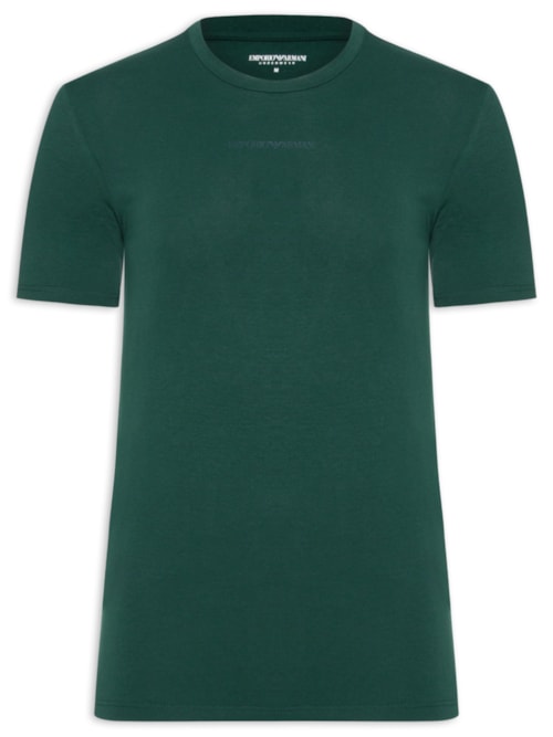 Camiseta Masculina Pijama Mc Sleeve Parte Alta – Verde