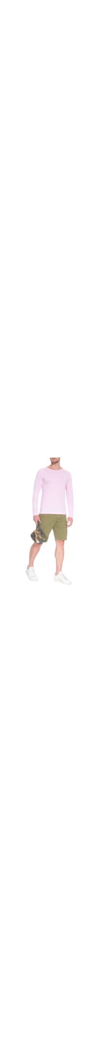 Camiseta Masculina Pima Berlim Regular Fit - Rosa